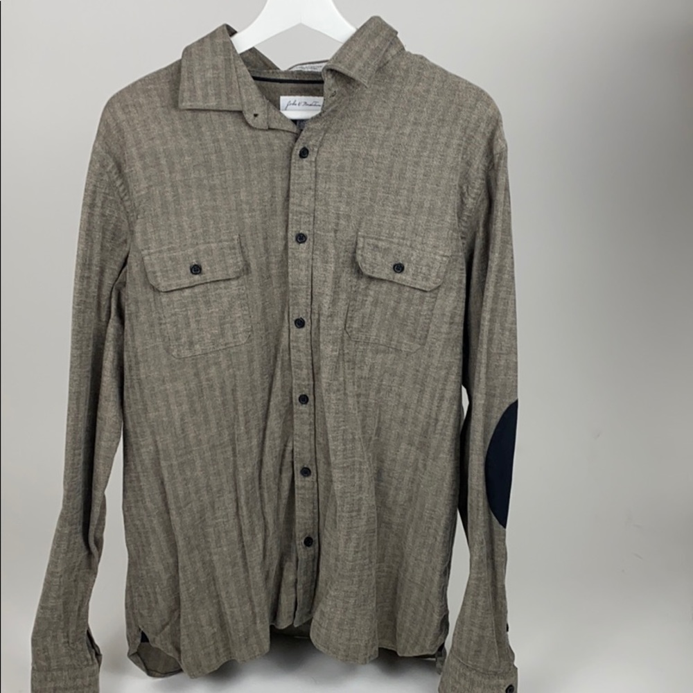 Tan Button Down Shirt